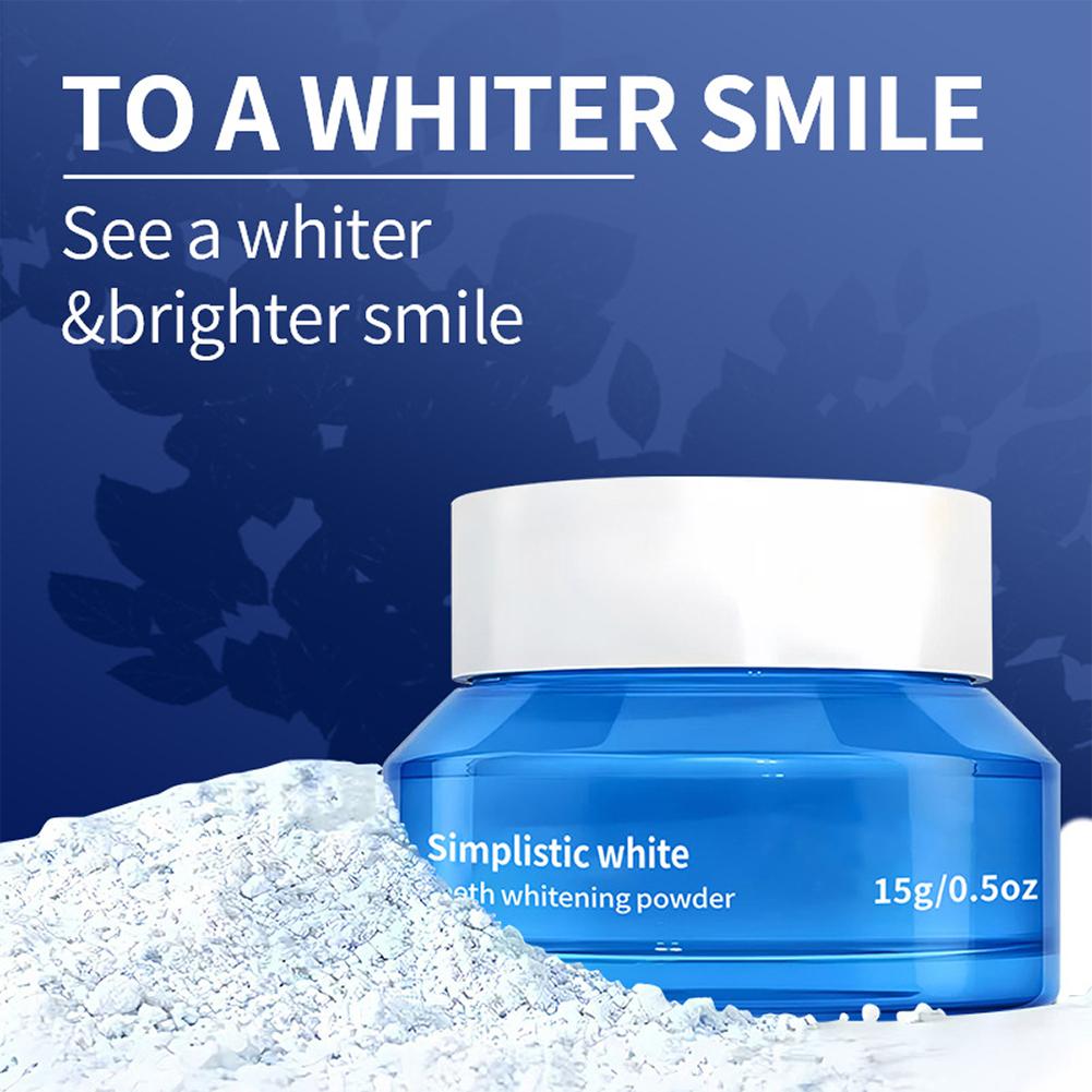 Teeth Whitening Price - Simplistic White Teeth Whitening Powder Stain