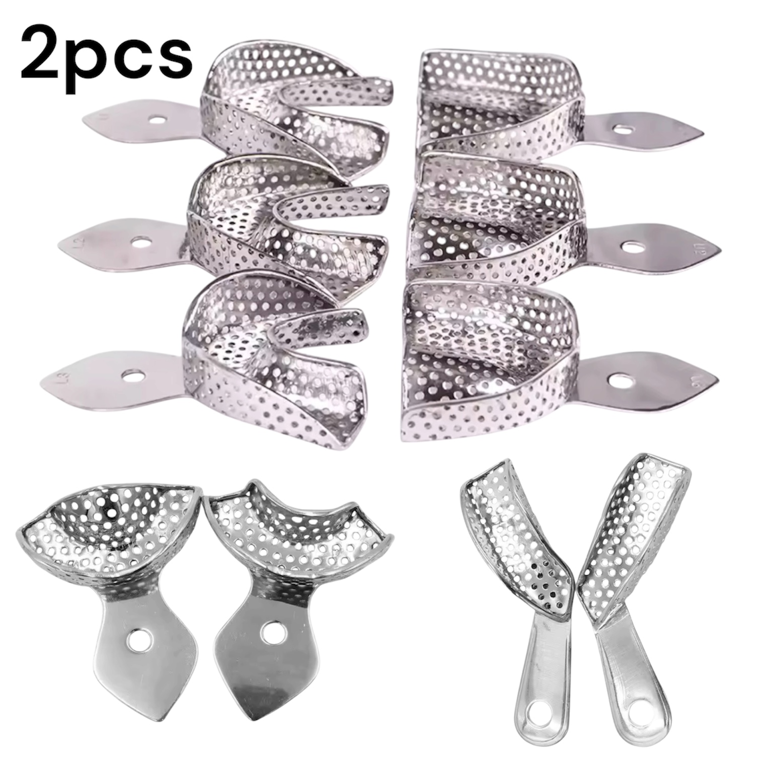 DENILK 2pcs Pair of Dental Lab - Teeth Whitening Tray 评论和价格