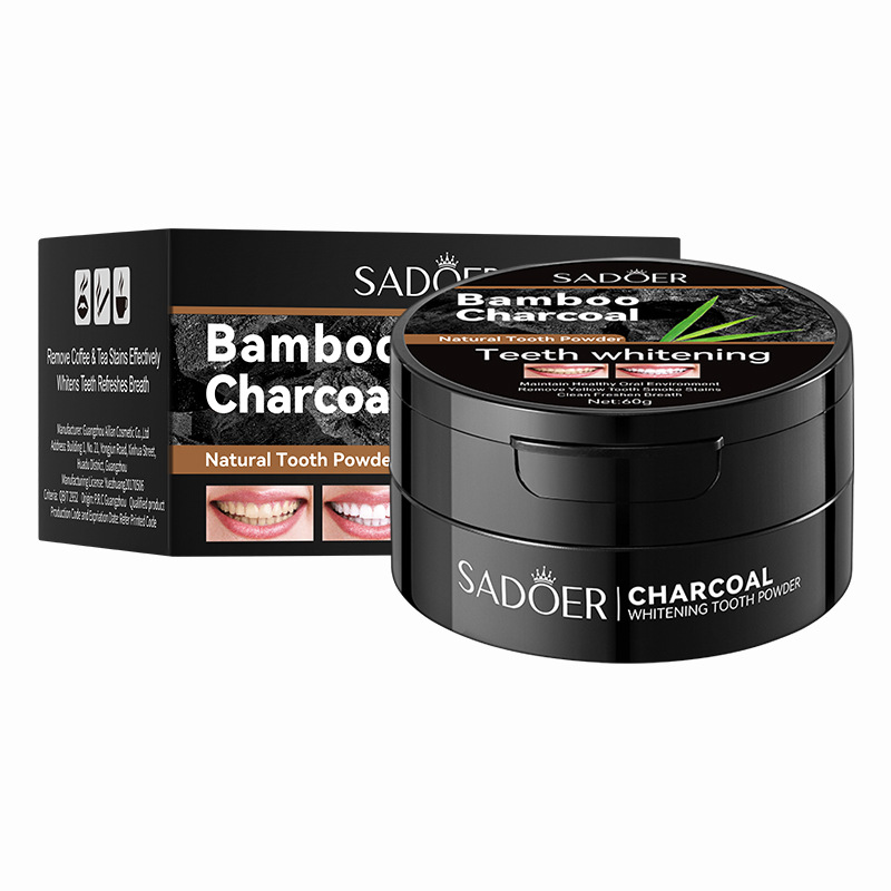 60g Tooth Whitening Powder Act - Teeth Whitening Charcoal 评论和价格