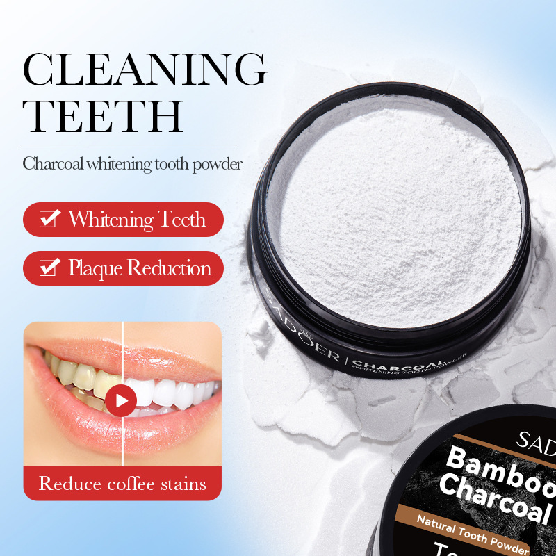 60g Tooth Whitening Powder Act - Teeth Whitening Charcoal 评论和价格
