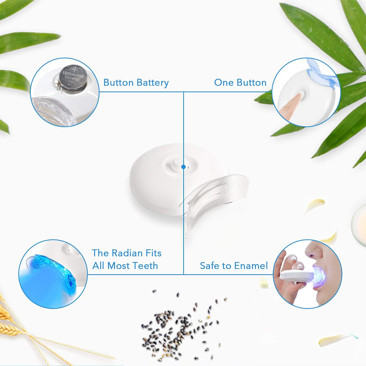 Teeth Whitening Kit - 5X LED L - Teeth Whitening Price 评论和价格