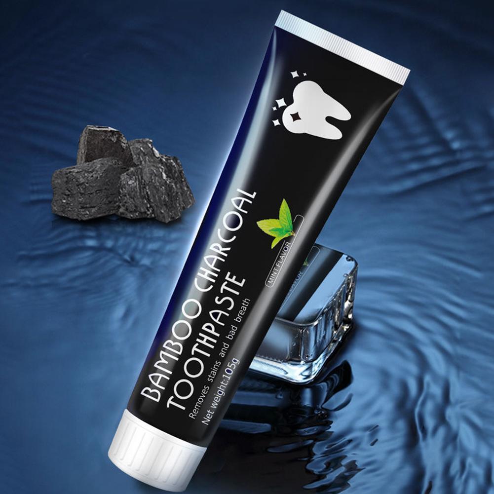 Bamboo Charcoal Toothpaste Whi - Teeth Whitening Activated Organic Charcoal 评论和价格
