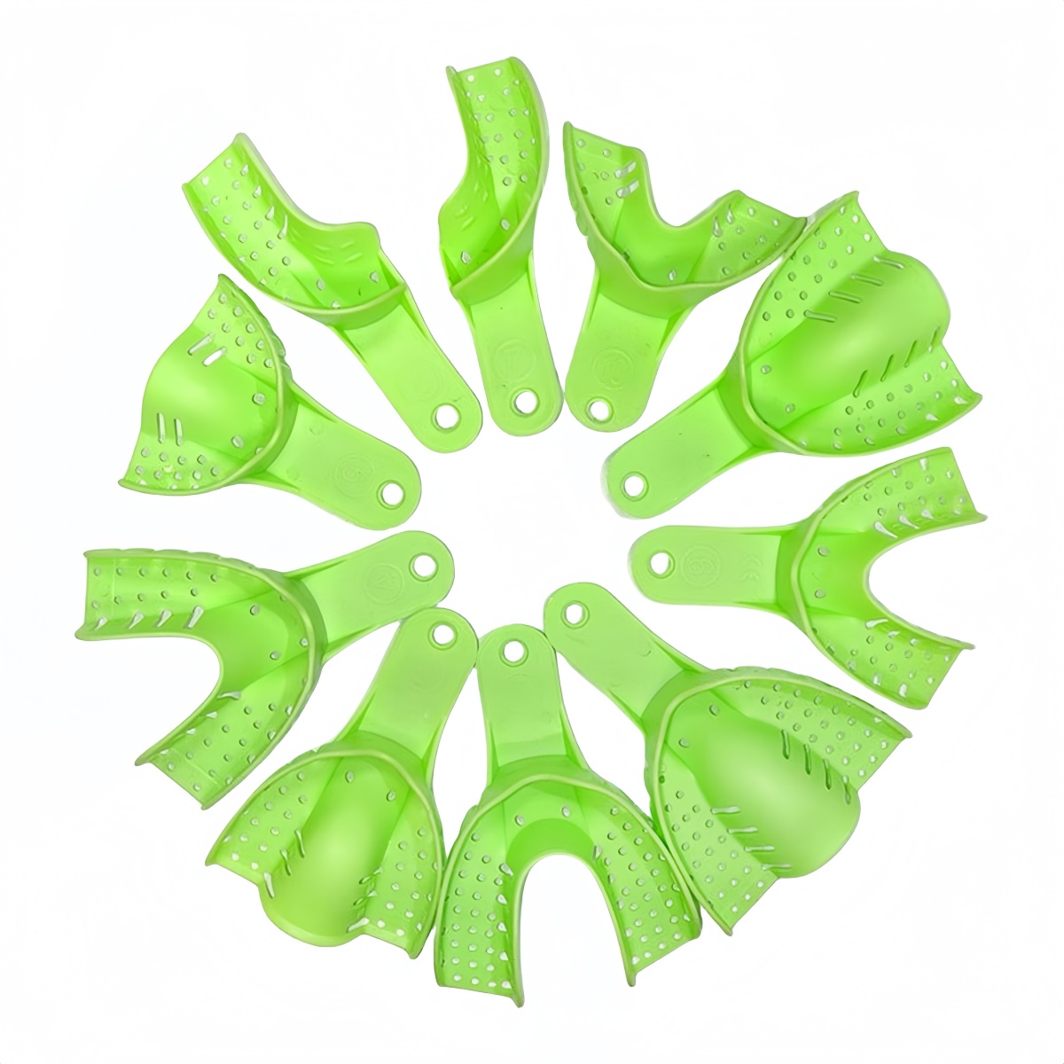 10pcs/Set Autoclavable Dental  - Teeth Whitening Tray 评论和价格