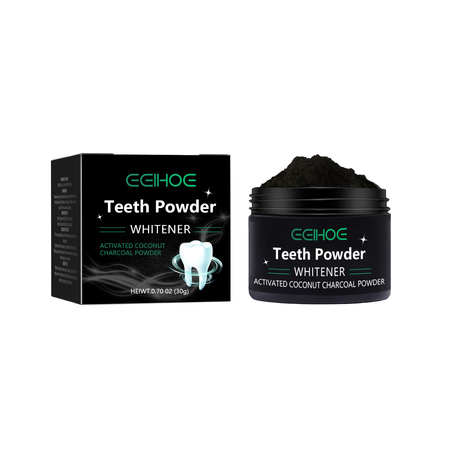 EELHOE Charcoal Powder for Tee - Teeth Whitening Charcoal 评论和价格