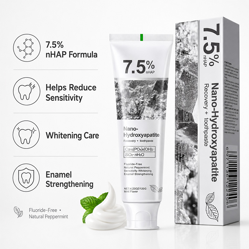 5/6Pcs 7.5% nHAP Nano Hydroxya - Hydroxyapatite Toothpaste 评论和价格