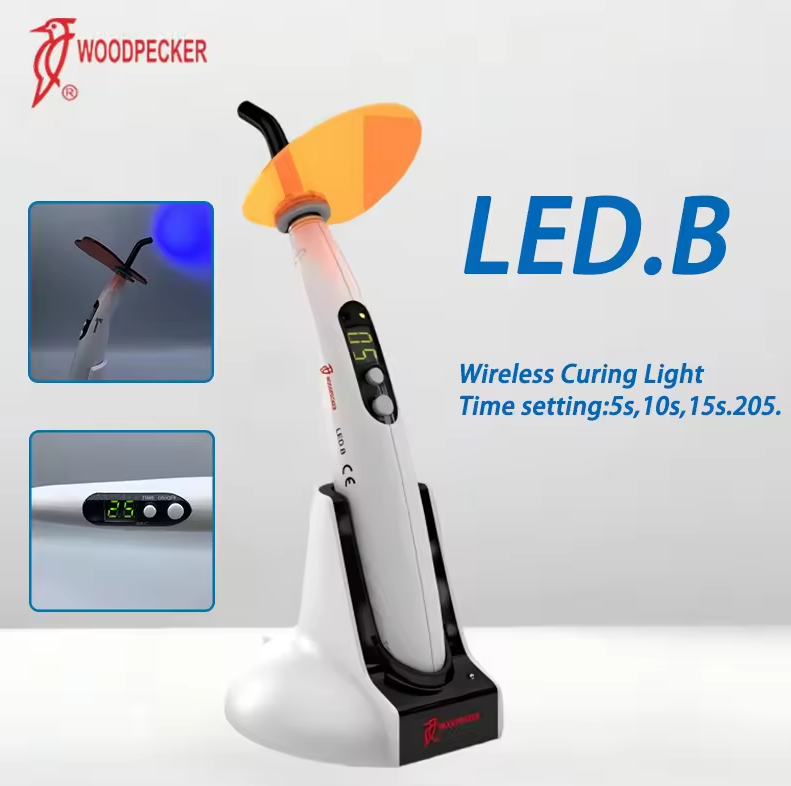 Dental Curing Light Woodpecker - Teeth Whitening With Led Light 评论和价格