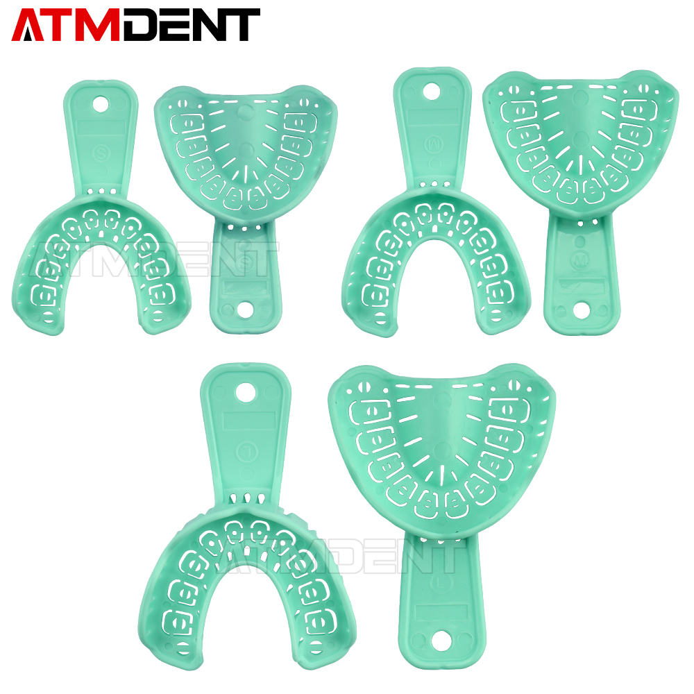 6Pcs/Set Dental Impression Pla - Teeth Whitening Tray 评论和价格