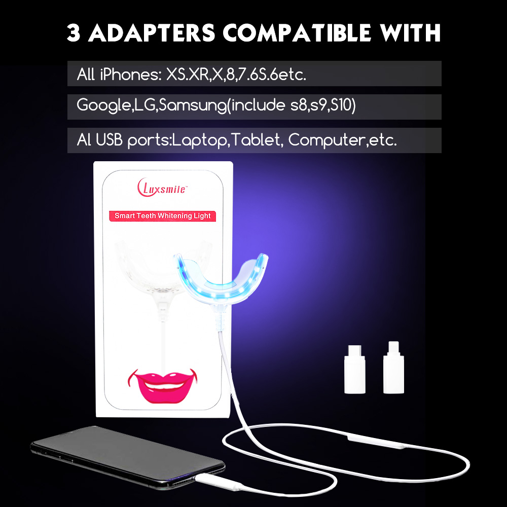 Luxsmile Smart LED Teeth White - Teeth Whitening Charcoal 评论和价格