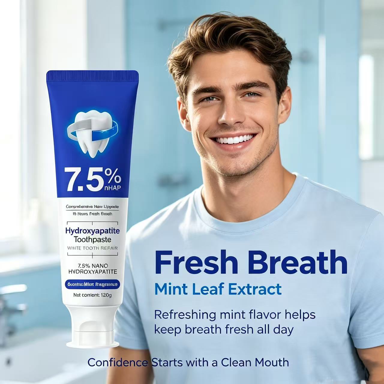 7.5%Nano Hydroxyapatite Toothp - Hydroxyapatite Toothpaste 评论和价格