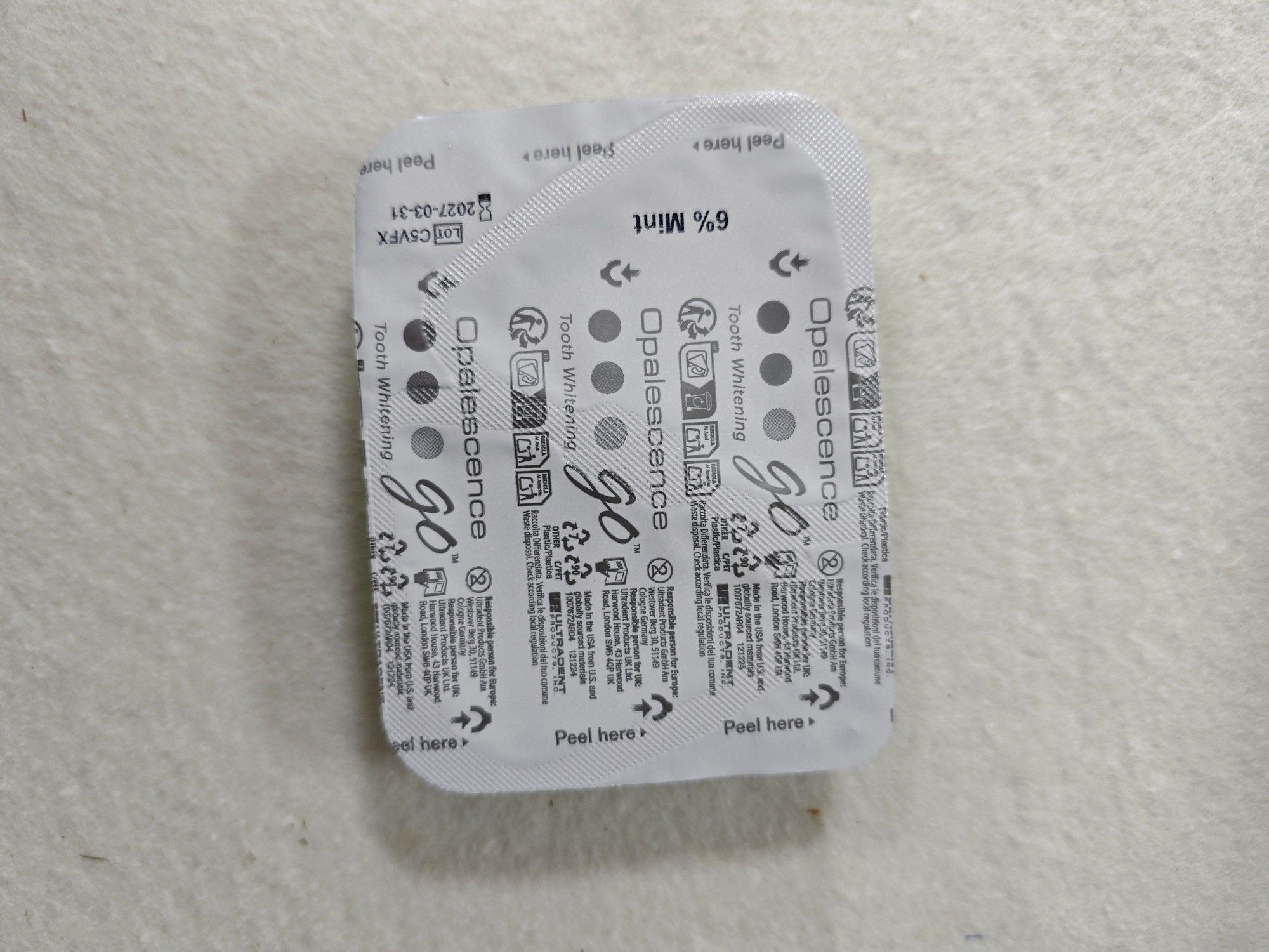 Ultradent Opalescence Go Teeth - Teeth Whitening Opalescence 评论和价格
