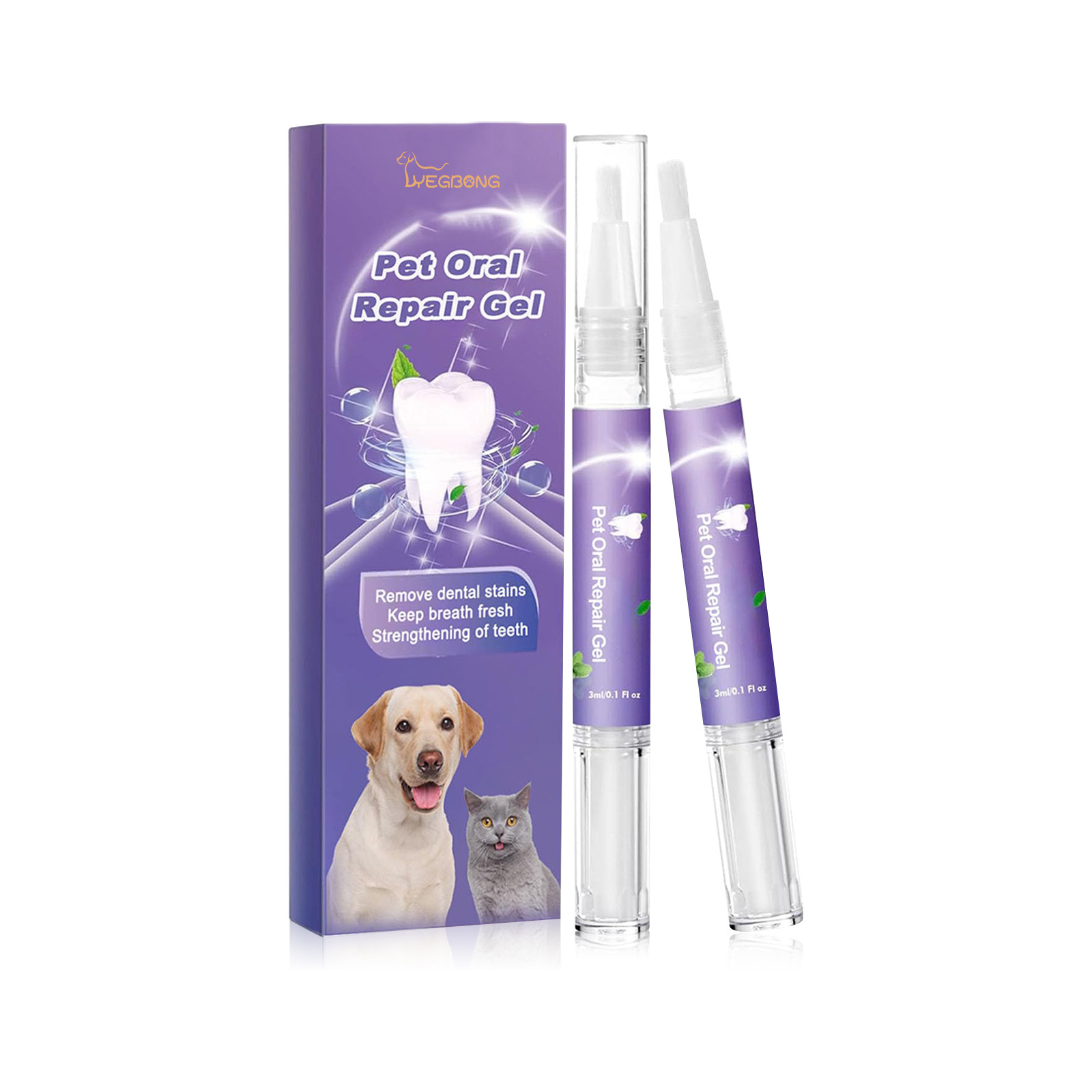Pet Oral Repair Gel Puppy Tart - Teeth Whitening Before And After 评论和价格