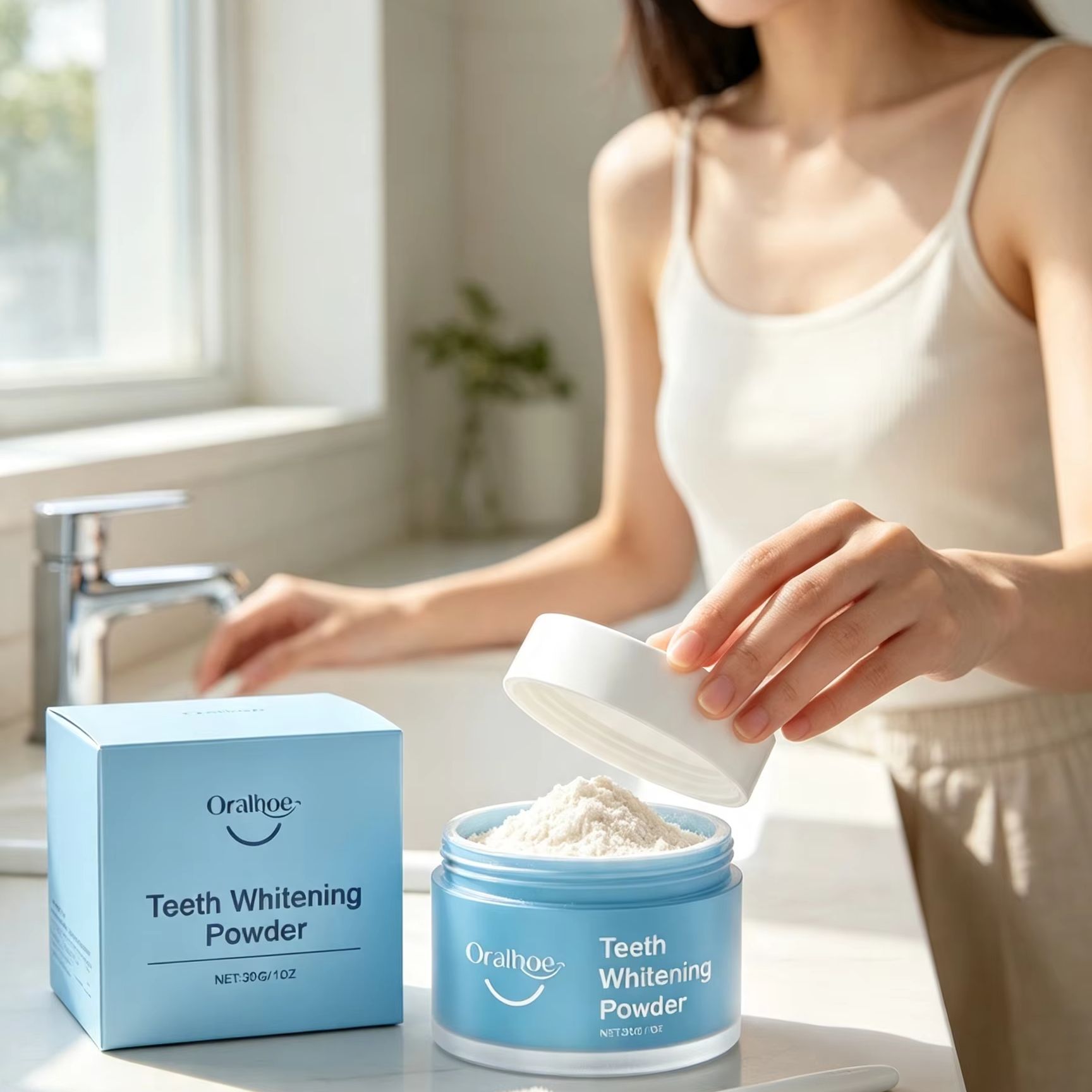Oralhoe Tooth Powder for Brush - Teeth Whitening Price 评论和价格