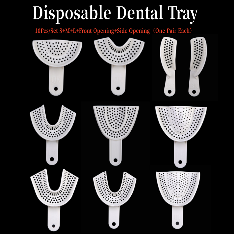 10Pcs Dental Impression Plasti - Teeth Whitening Tray 评论和价格
