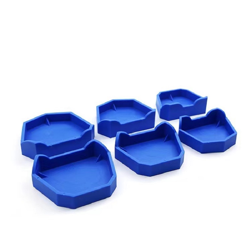 6pcs/set Dental Model Base Sil - Teeth Whitening Tray 评论和价格