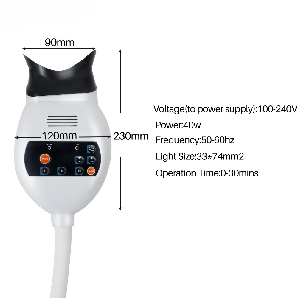 Adjustable 3 Colors LED Teeth  - Teeth Whitening With Led Light 评论和价格