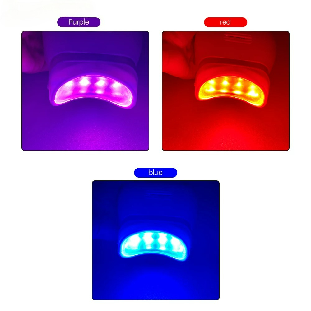 Adjustable 3 Colors LED Teeth  - Teeth Whitening With Led Light 评论和价格