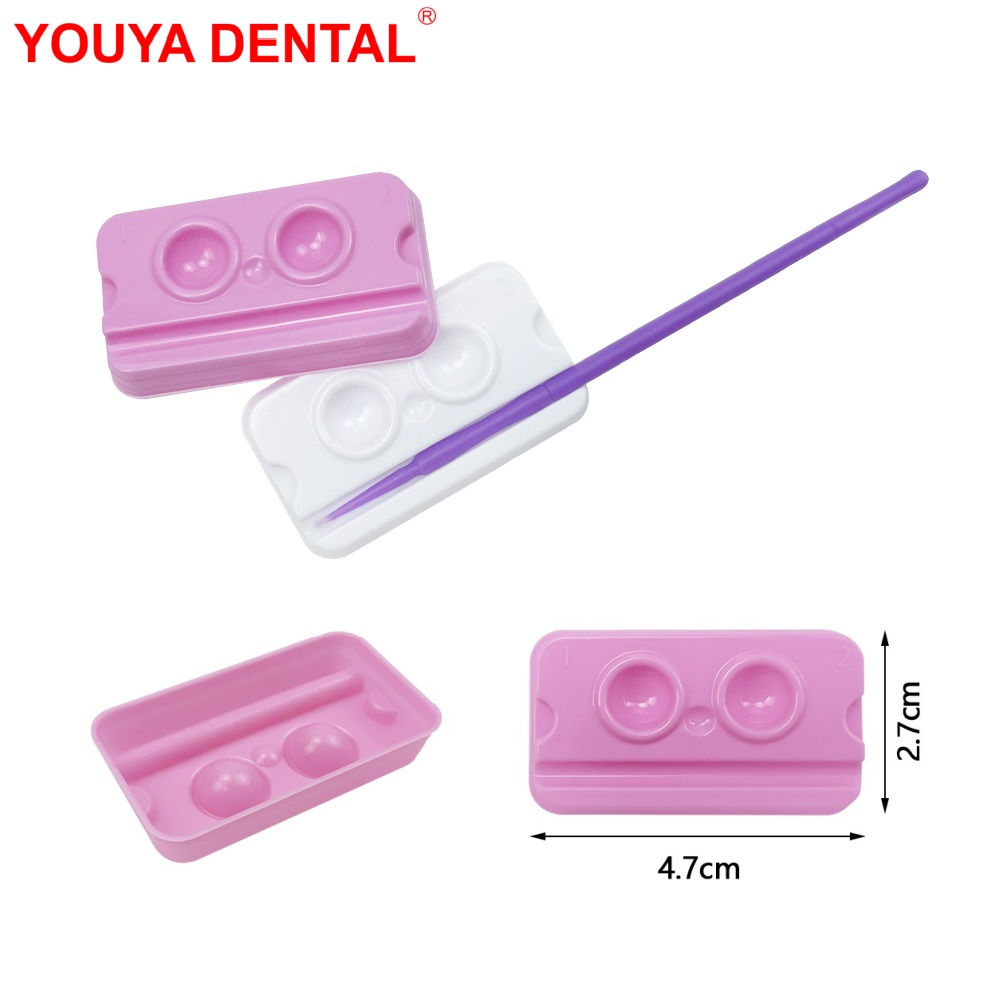 100pcs/bag Dental Mixing Well  - Teeth Whitening Tray 评论和价格