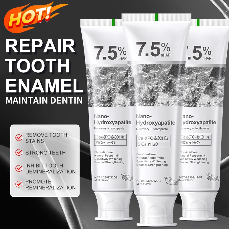 7.5% Hydroxyapatite Probiotic  - Hydroxyapatite Toothpaste 评论和价格