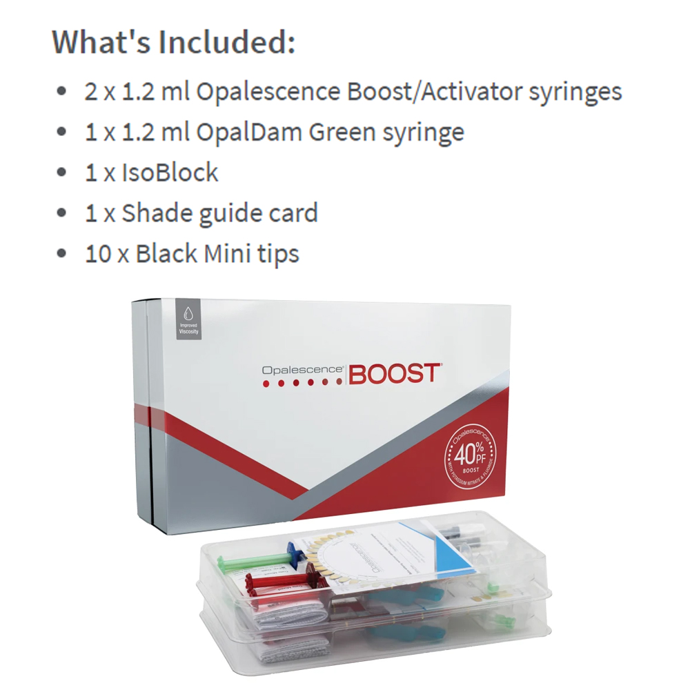 Ultradent Opalescence Boost PF - Teeth Whitening Opalescence 评论和价格