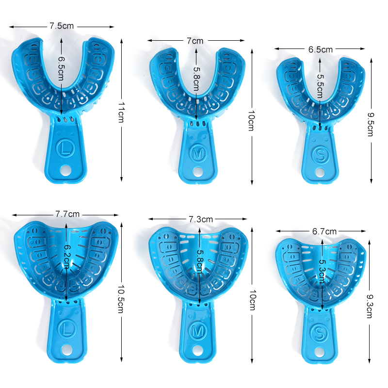 6Pcs Dental Implant Impression - Teeth Whitening Tray 评论和价格