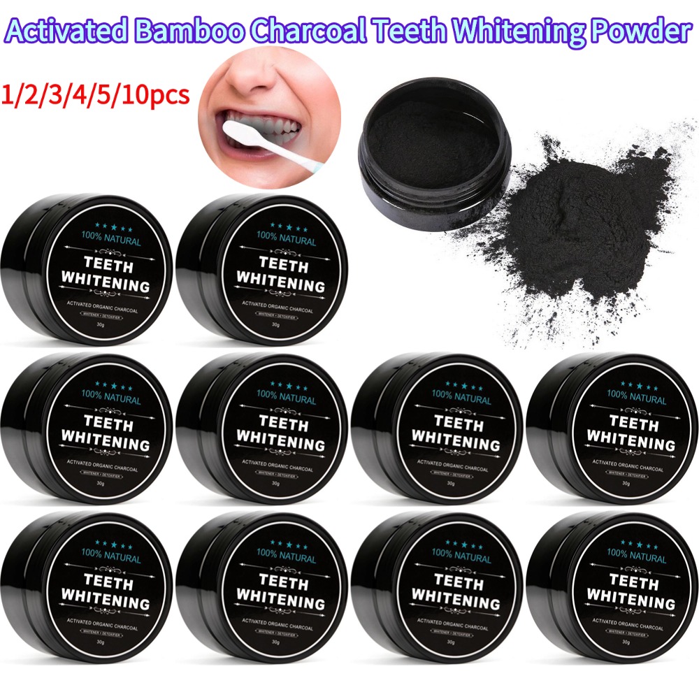 Teeth Whitening Powder Natural - Teeth Whitening Activated Organic Charcoal 评论和价格