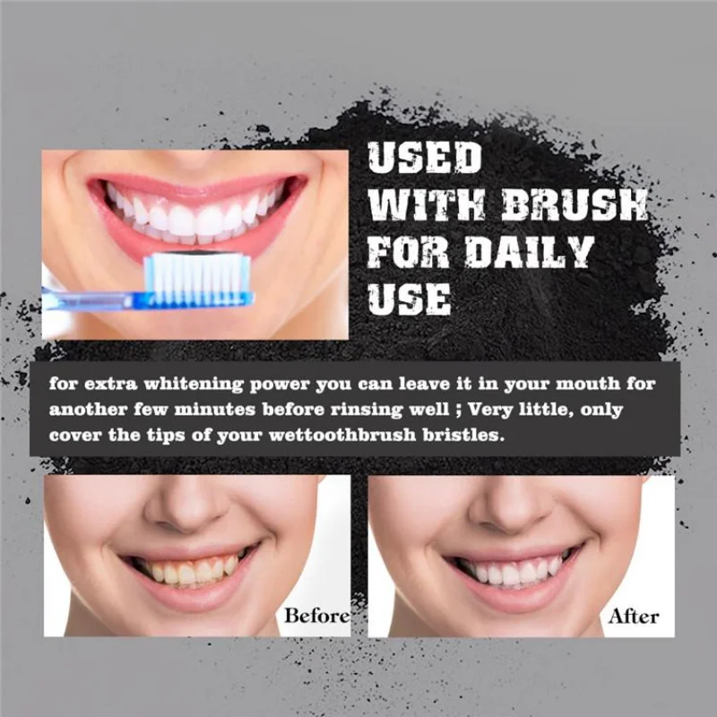 Food Grade Teeth Powder Charco - Teeth Whitening Charcoal 评论和价格