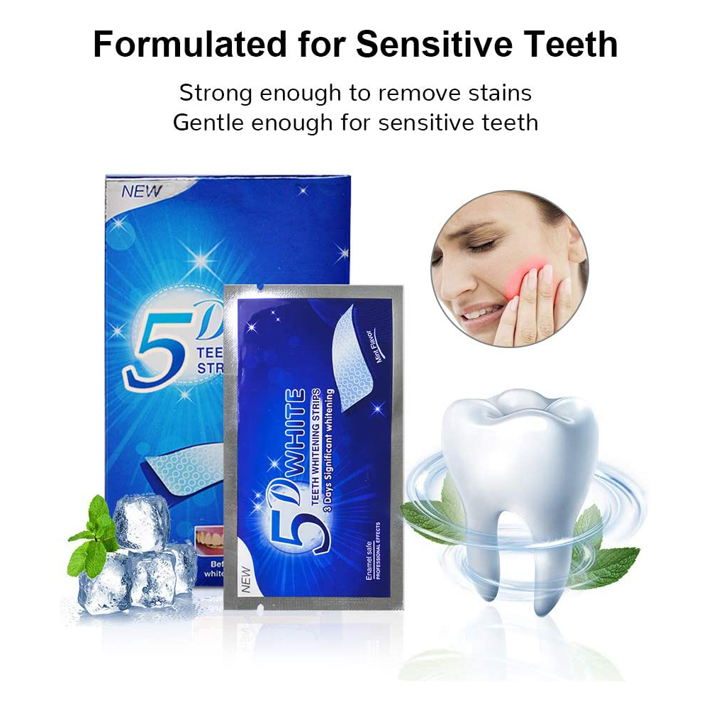 5D White Teeth Whitening Strip - Teeth Whitening Price 评论和价格